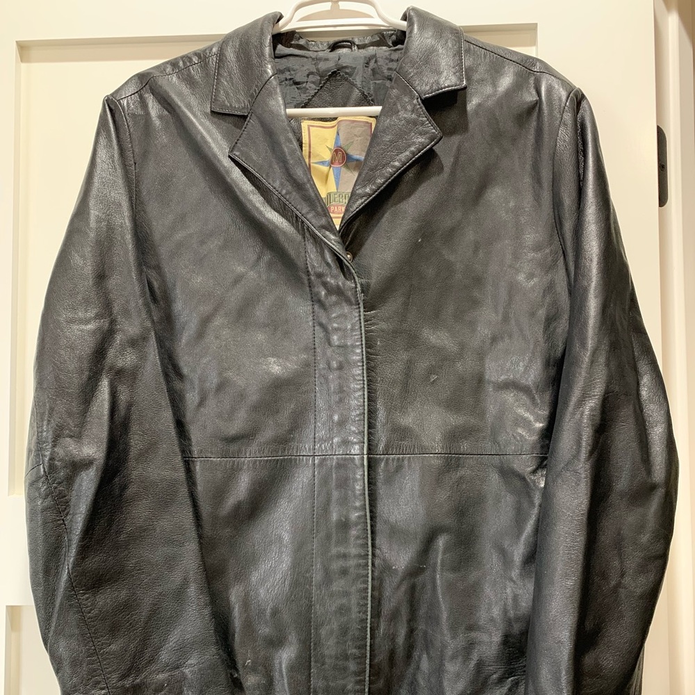 Leather jacket women’s small